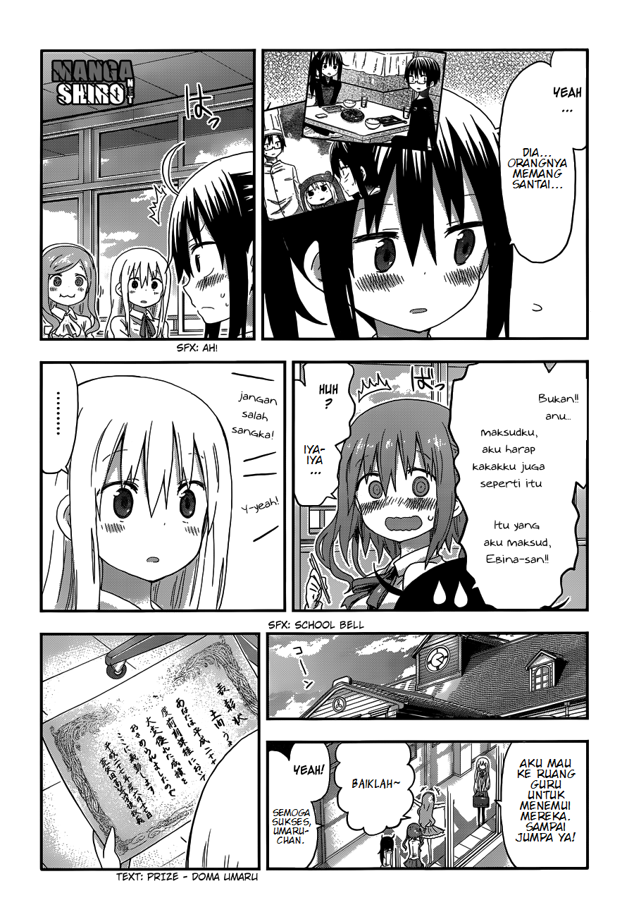 Himouto! Umaru-chan Chapter 124 Bahasa Indonesia