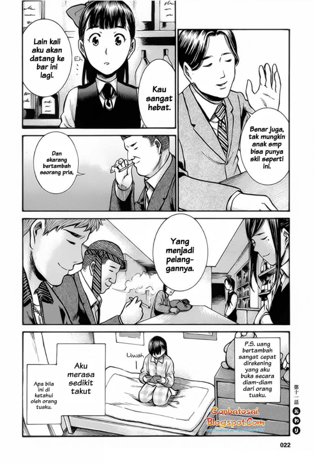 Hinamatsuri Chapter 11 Bahasa Indonesia