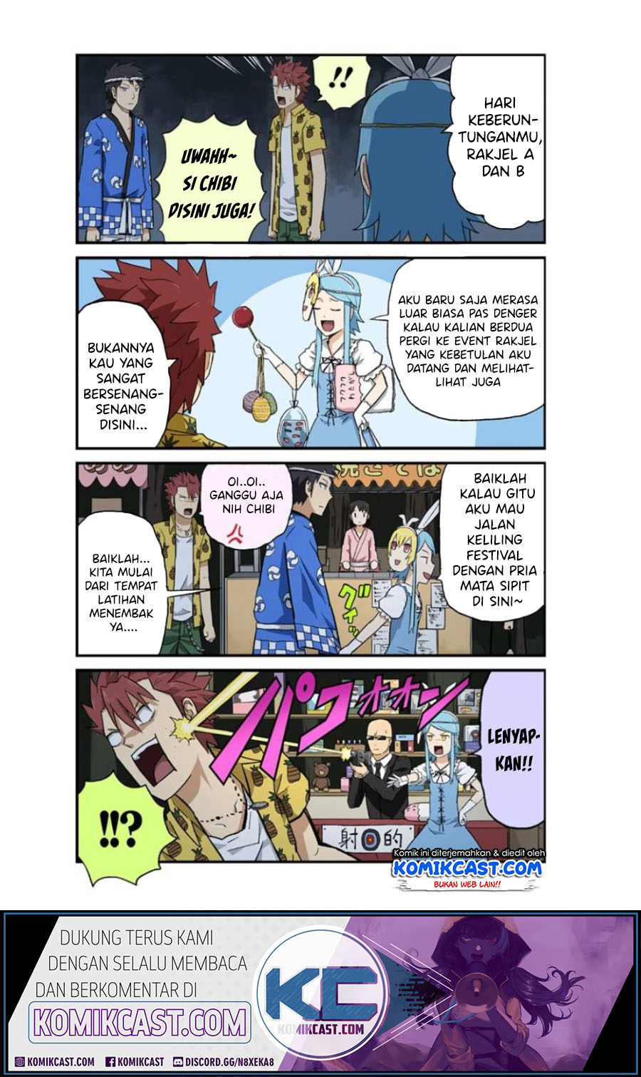 Hinmin Choujin Kanenashi-kun Chapter 20 Bahasa Indonesia