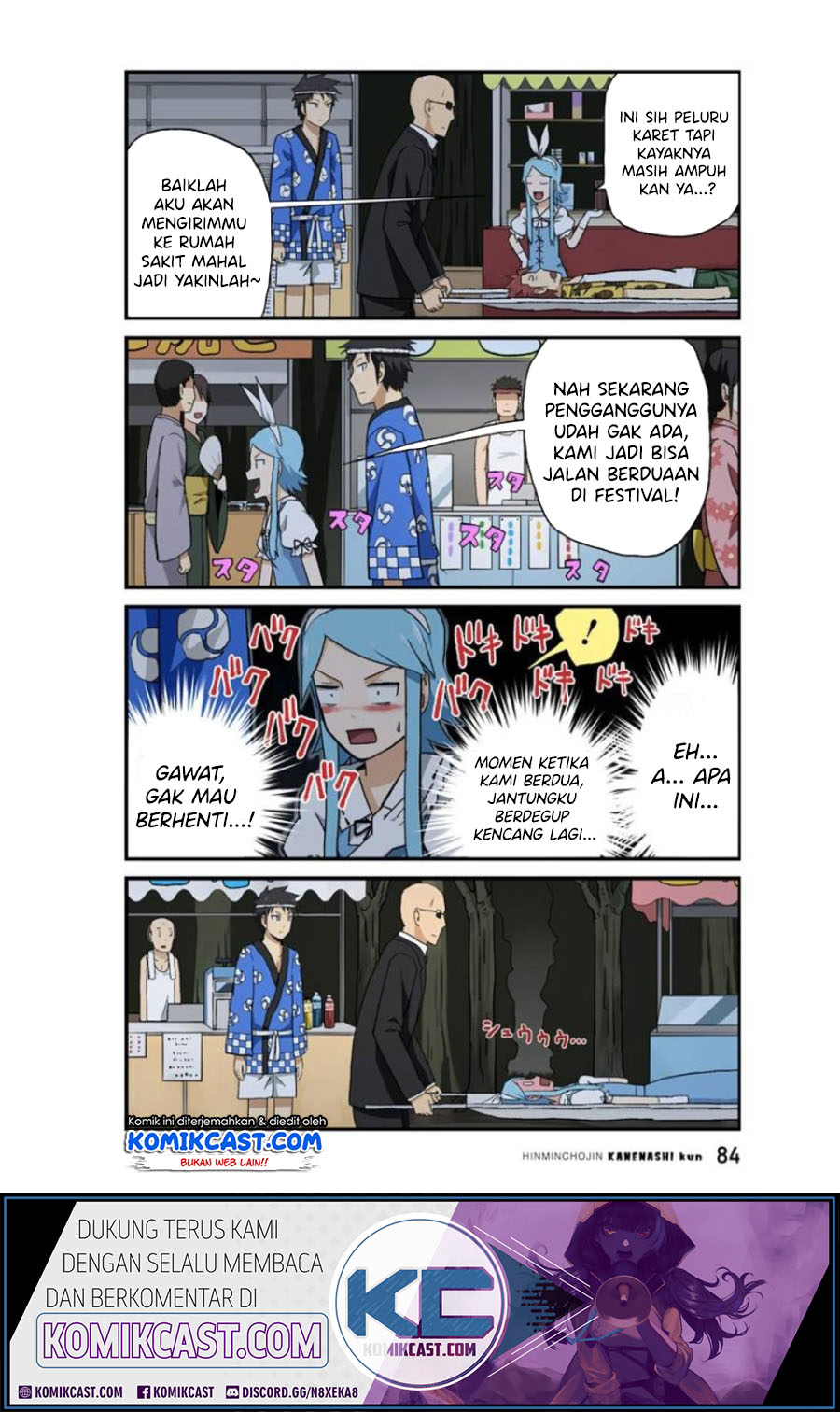 Hinmin Choujin Kanenashi-kun Chapter 20 Bahasa Indonesia