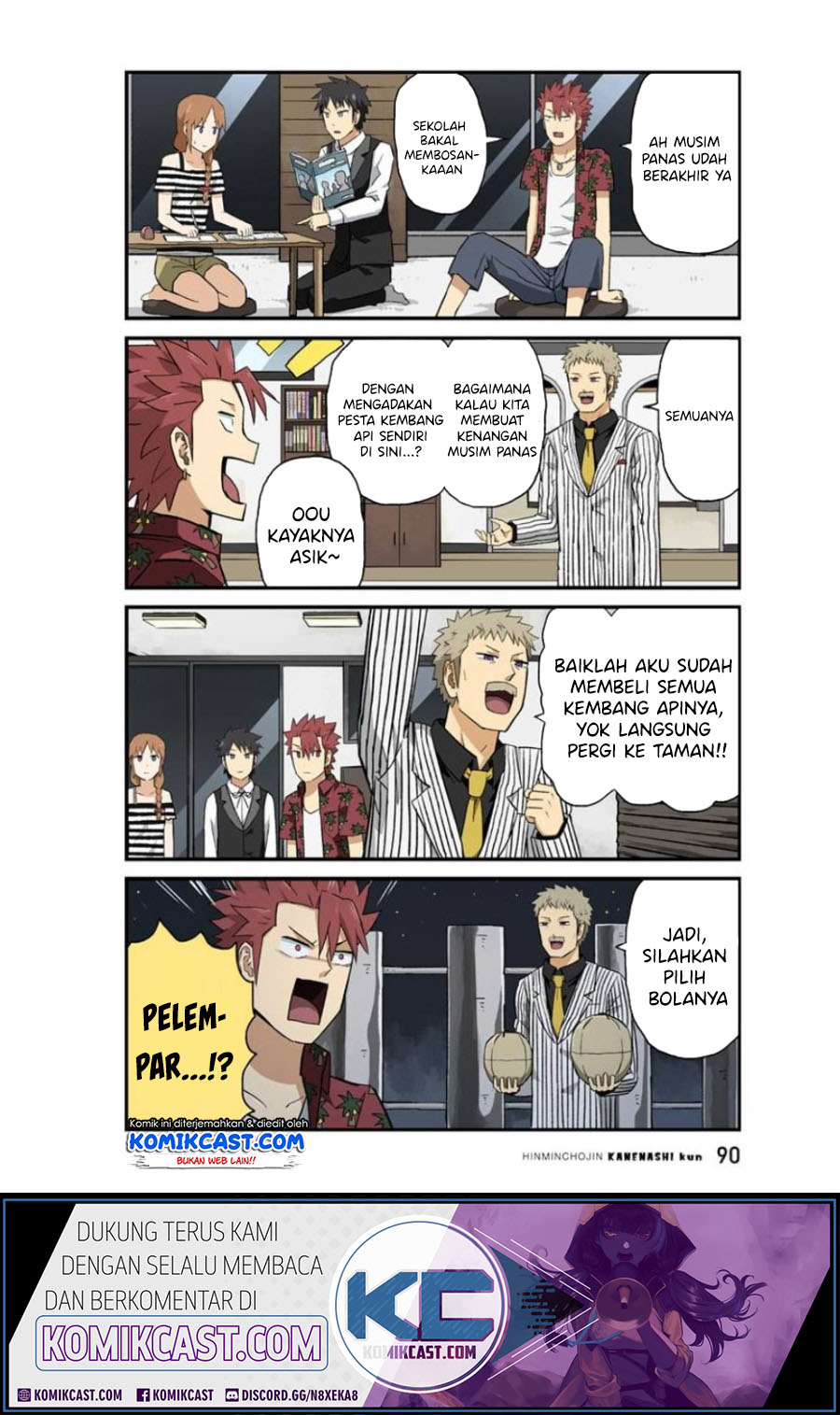 Hinmin Choujin Kanenashi-kun Chapter 20 Bahasa Indonesia