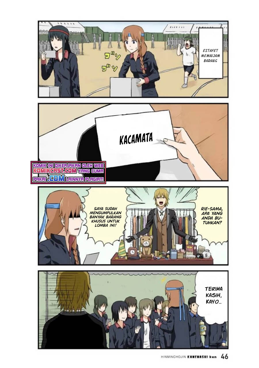 Hinmin Choujin Kanenashi-kun Chapter 30 Bahasa Indonesia