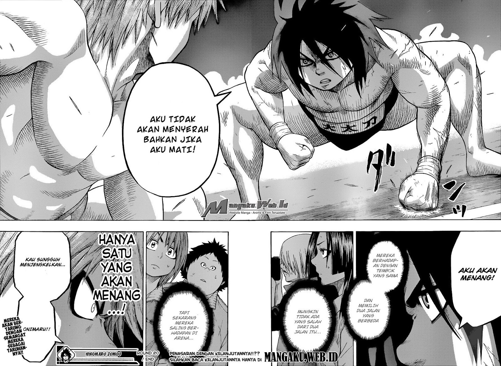 Hinomaru Zumou Chapter 20