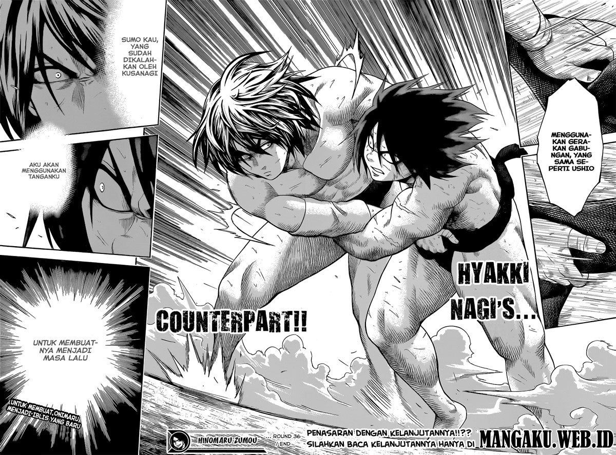 Hinomaru Zumou Chapter 36