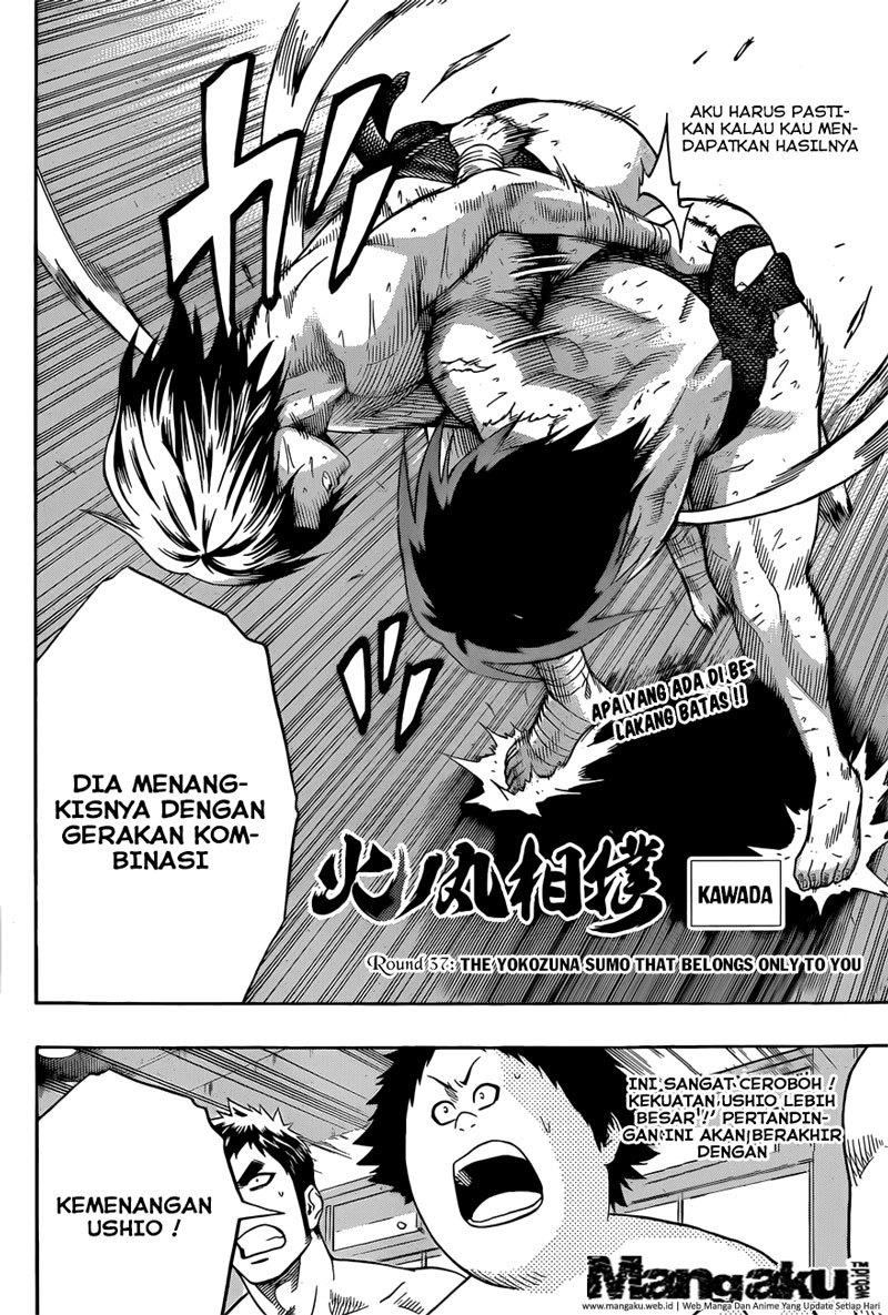 Hinomaru Zumou Chapter 37