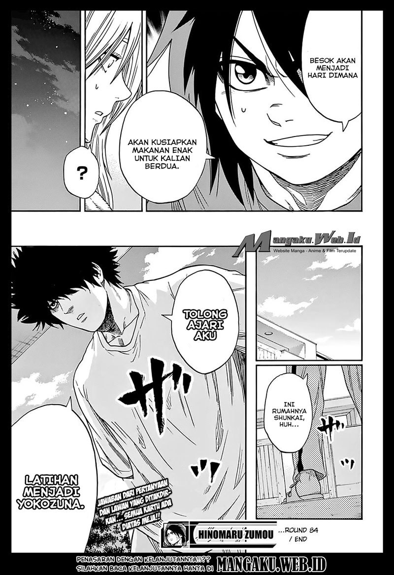 Hinomaru Zumou Chapter 84