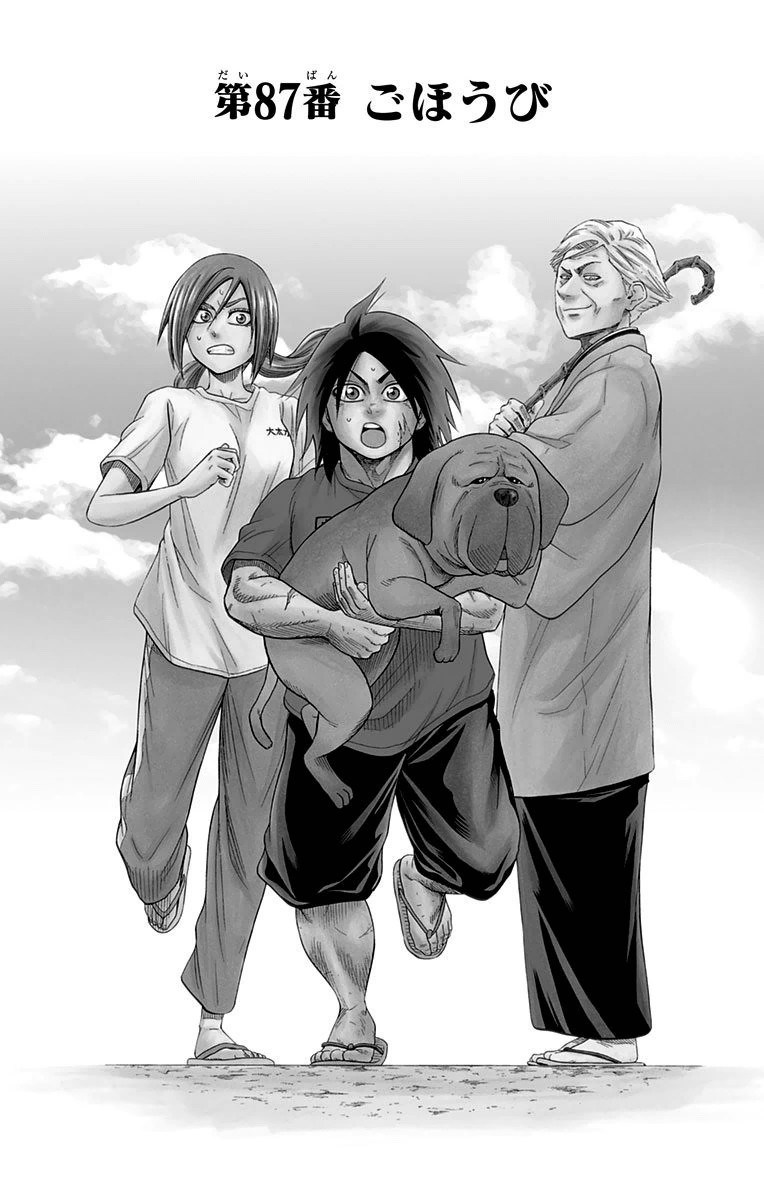 Hinomaru Zumou chapter 87