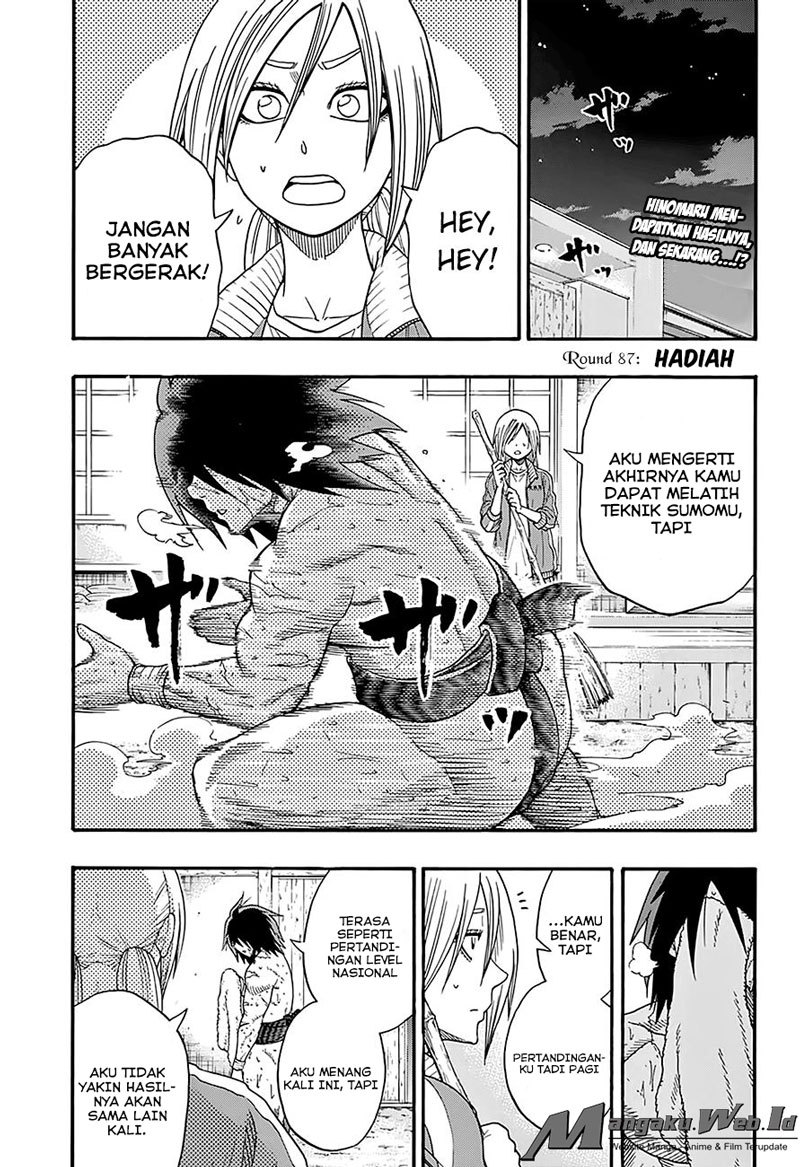 Hinomaru Zumou chapter 87
