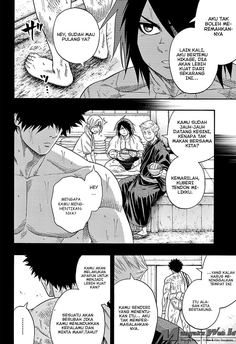 Hinomaru Zumou chapter 87