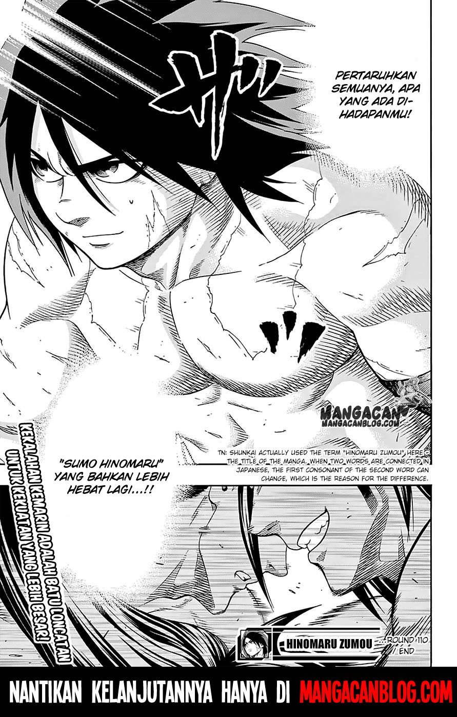 Hinomaru Zumou Chapter 111