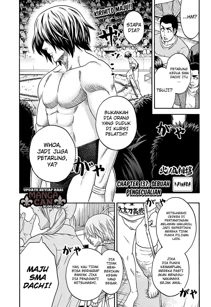 Hinomaru Zumou Chapter 137