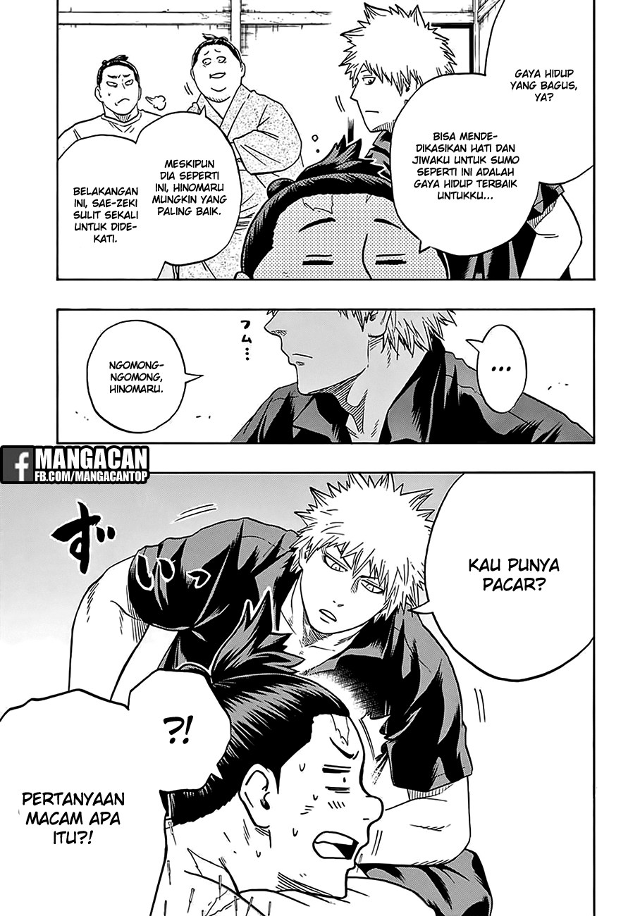 Hinomaru Zumou Chapter 170 Bahasa Indonesia