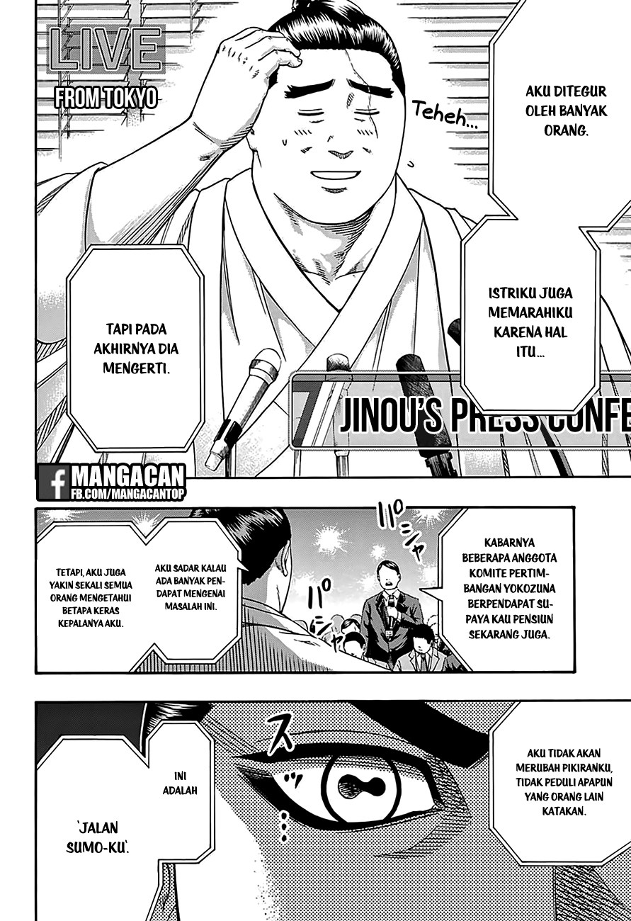 Hinomaru Zumou Chapter 170 Bahasa Indonesia