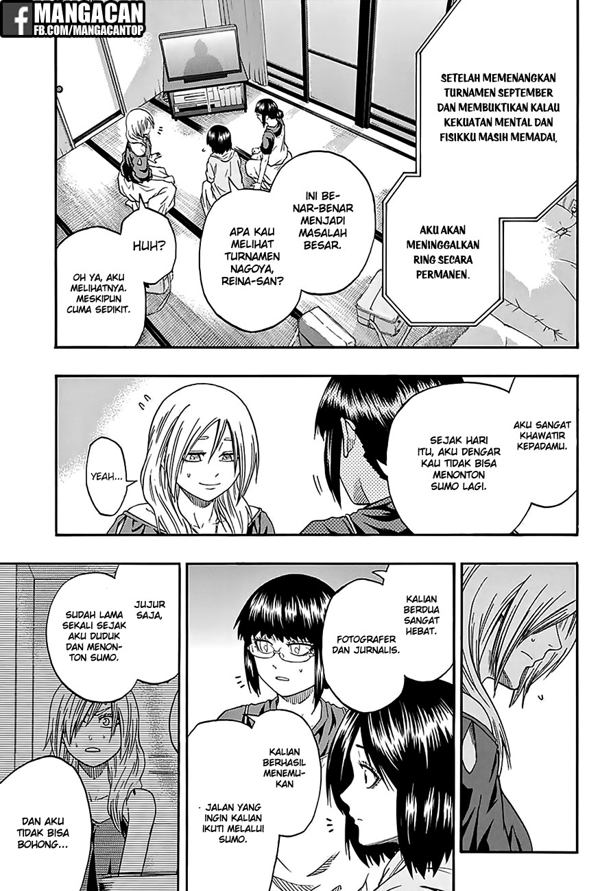 Hinomaru Zumou Chapter 170 Bahasa Indonesia