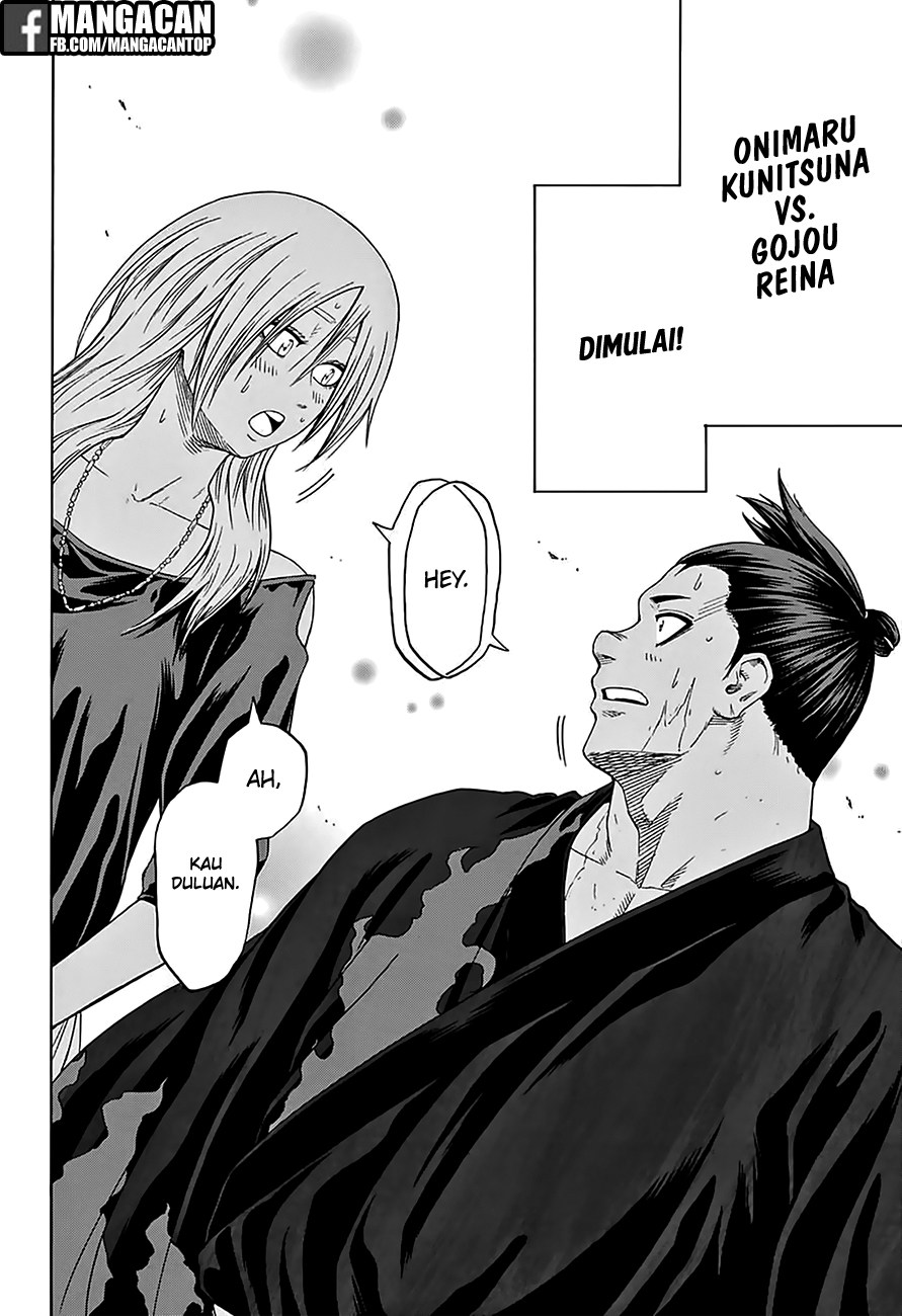Hinomaru Zumou Chapter 170 Bahasa Indonesia