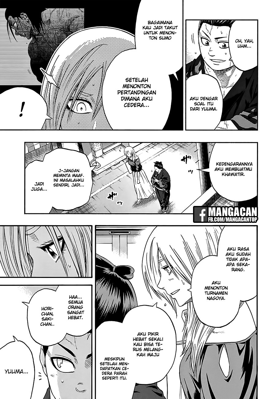 Hinomaru Zumou Chapter 170 Bahasa Indonesia