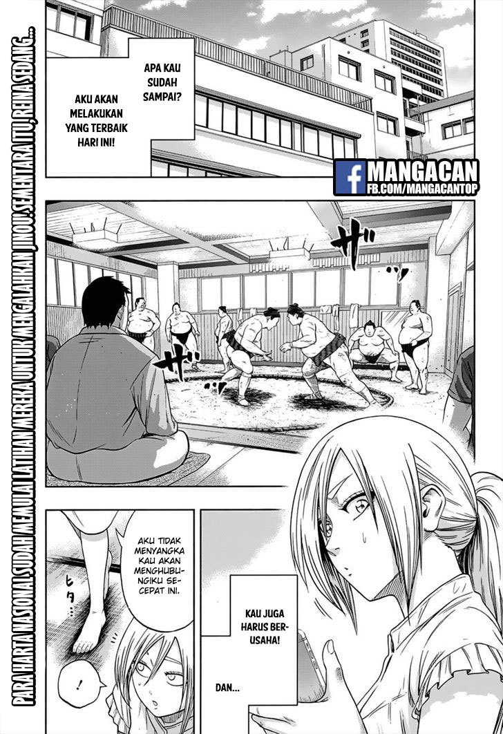 Hinomaru Zumou Chapter 176 Bahasa Indonesia