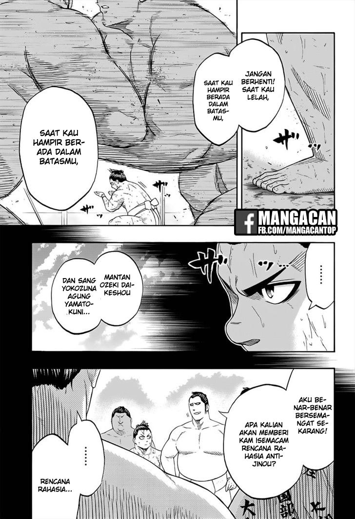 Hinomaru Zumou Chapter 176 Bahasa Indonesia