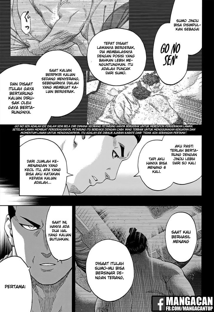 Hinomaru Zumou Chapter 176 Bahasa Indonesia