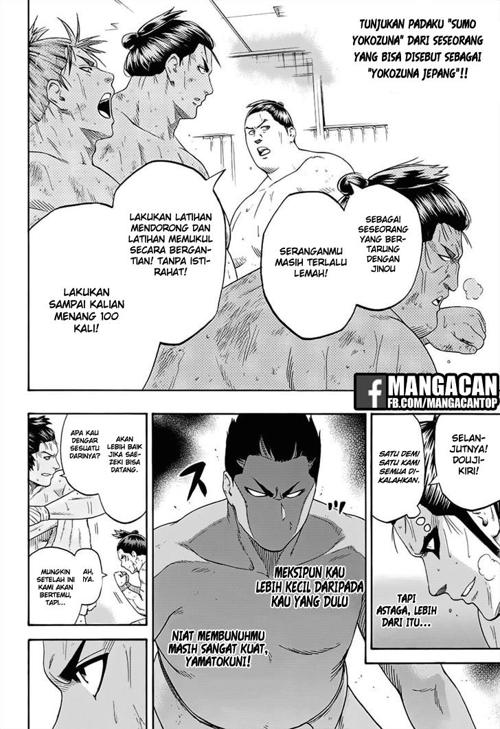 Hinomaru Zumou Chapter 176 Bahasa Indonesia