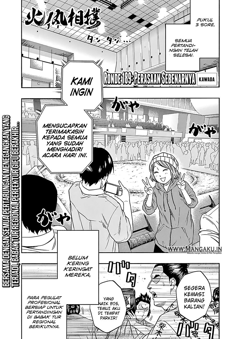 Hinomaru Zumou chapter 189
