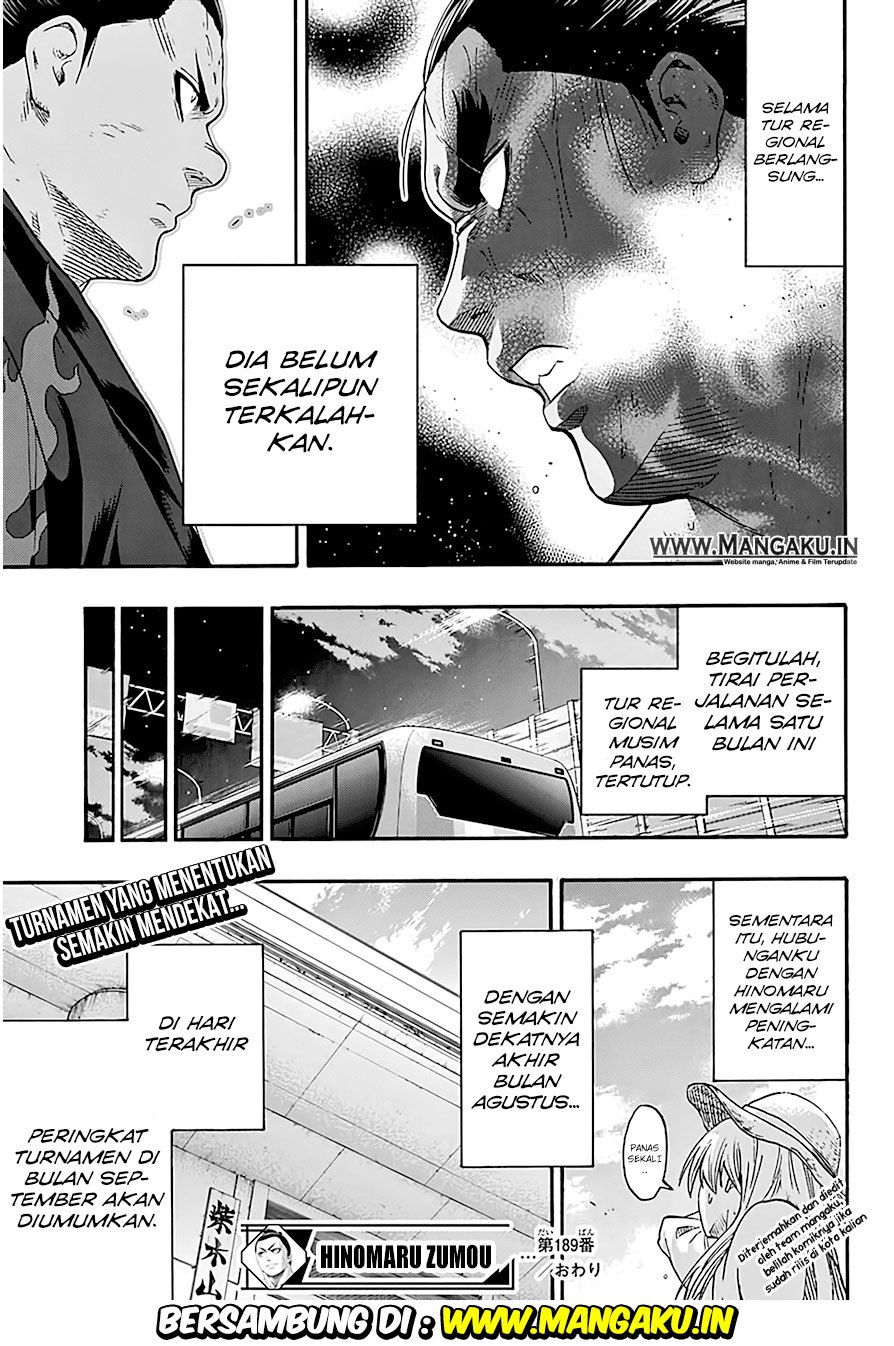 Hinomaru Zumou chapter 189