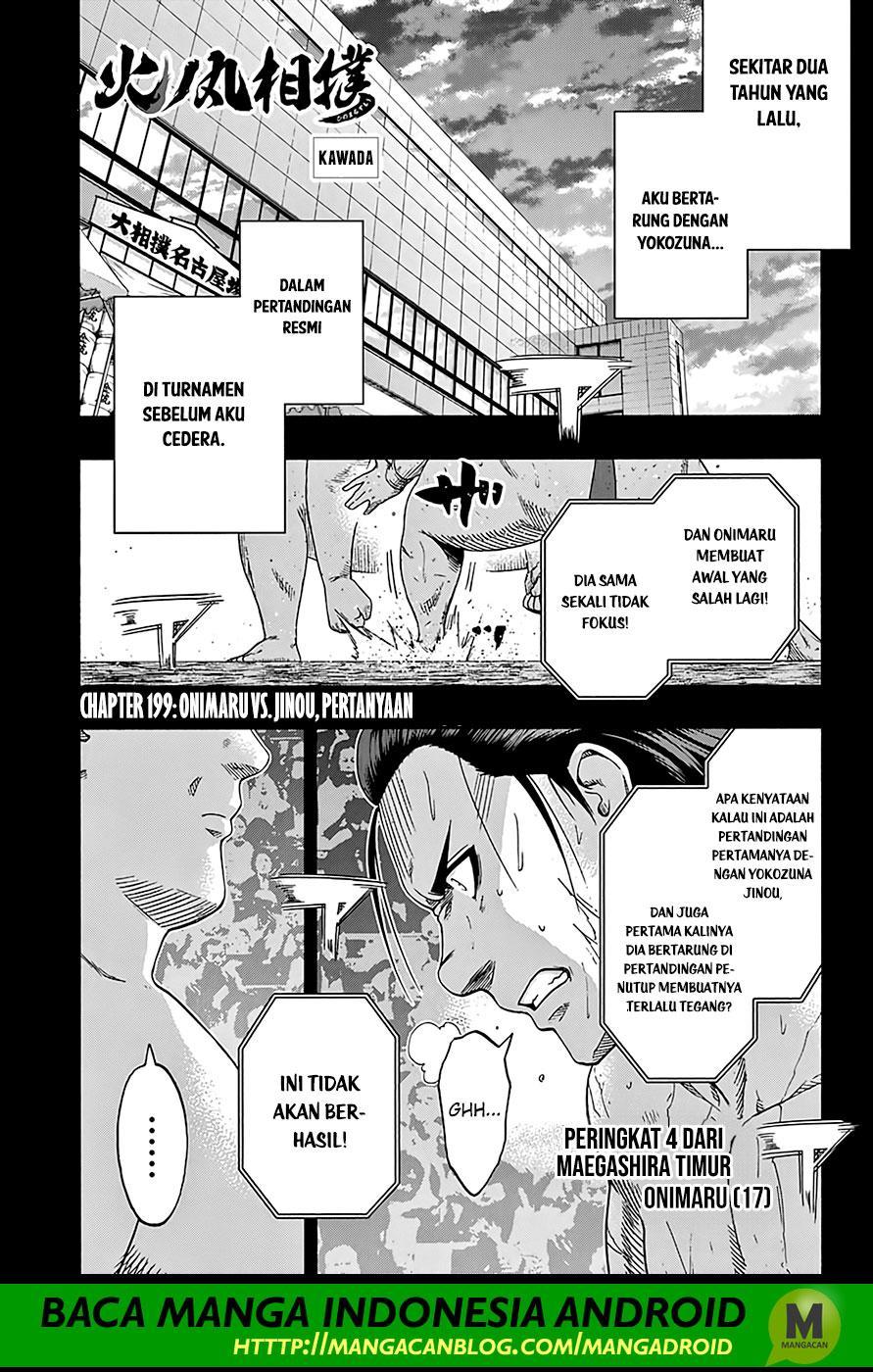 Hinomaru Zumou Chapter 199 Bahasa Indonesia