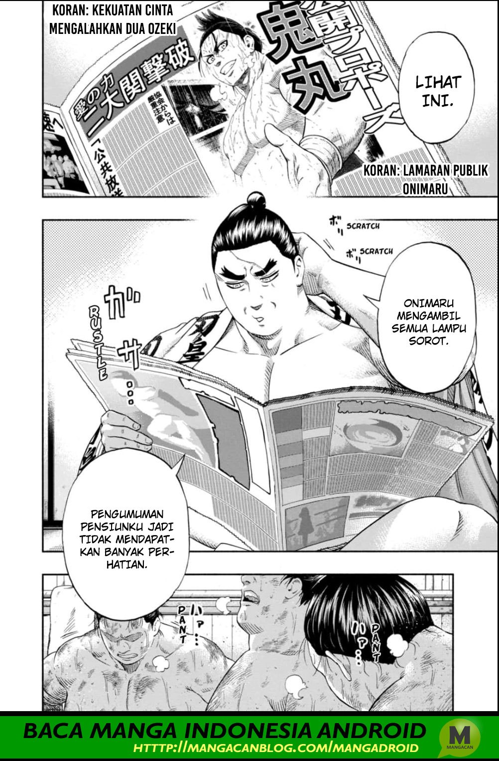 Hinomaru Zumou Chapter 225 Bahasa Indonesia