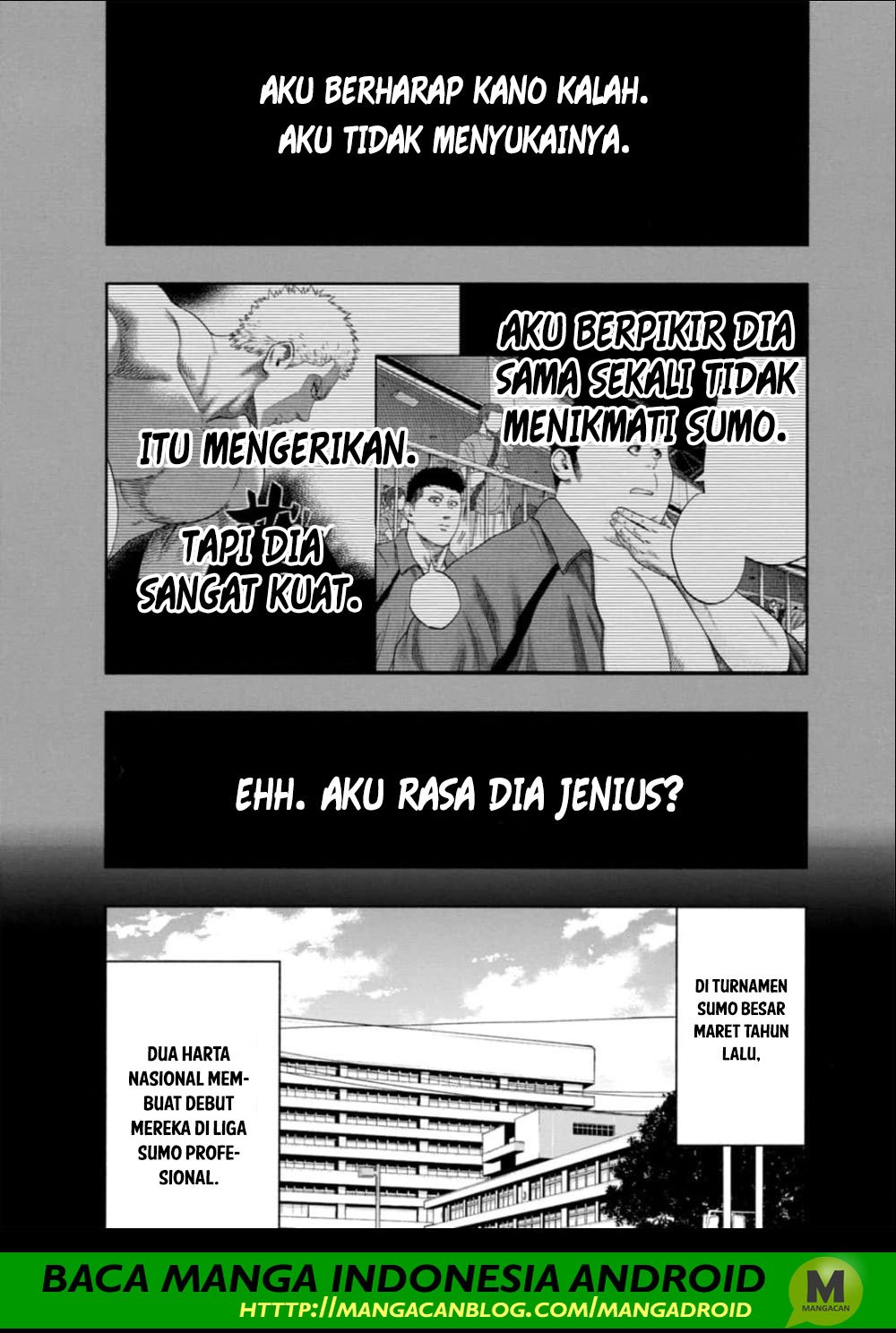 Hinomaru Zumou Chapter 225 Bahasa Indonesia
