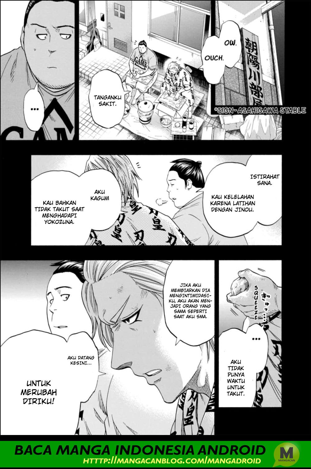 Hinomaru Zumou Chapter 225 Bahasa Indonesia