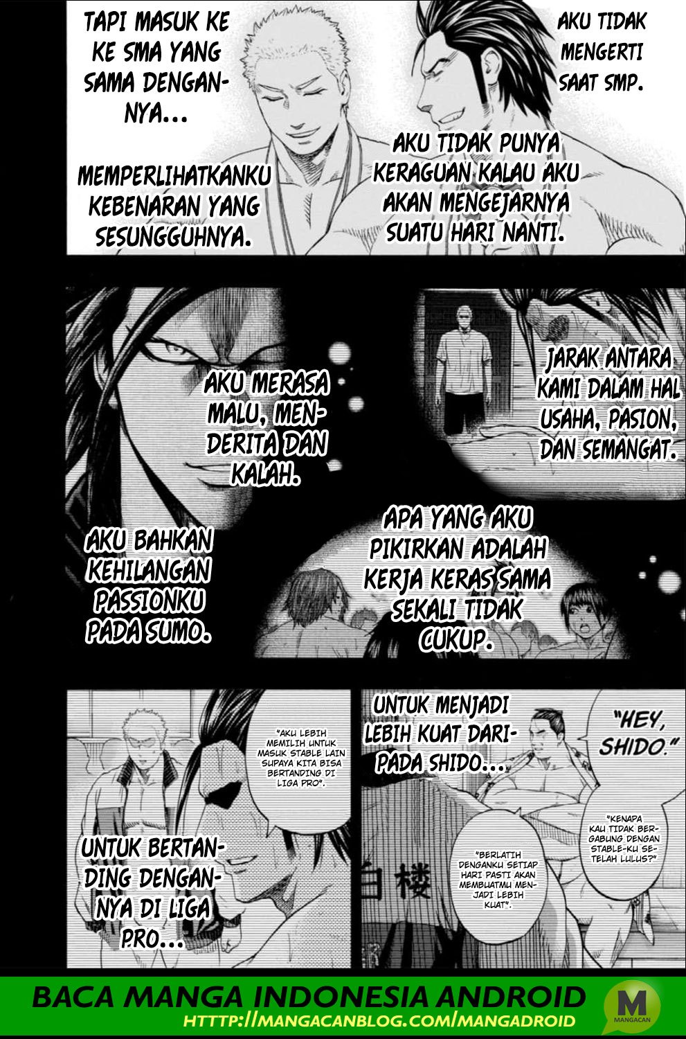 Hinomaru Zumou Chapter 225 Bahasa Indonesia
