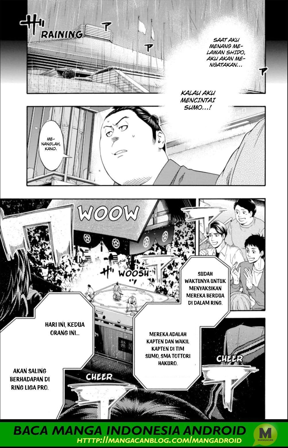 Hinomaru Zumou Chapter 225 Bahasa Indonesia