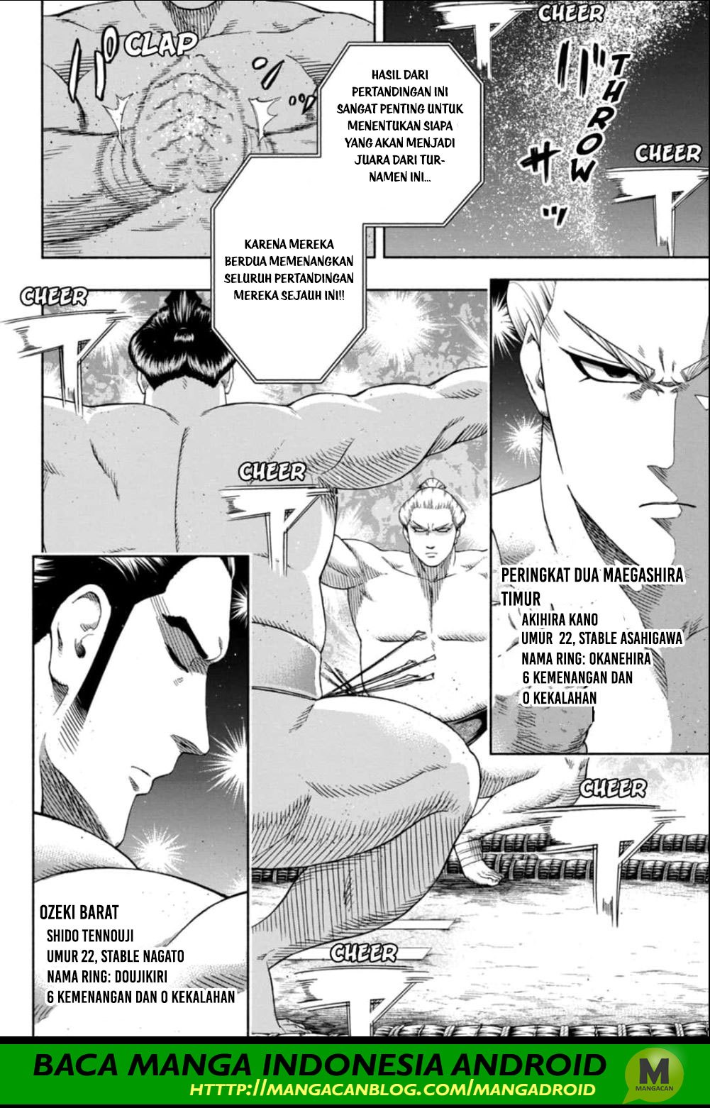 Hinomaru Zumou Chapter 225 Bahasa Indonesia