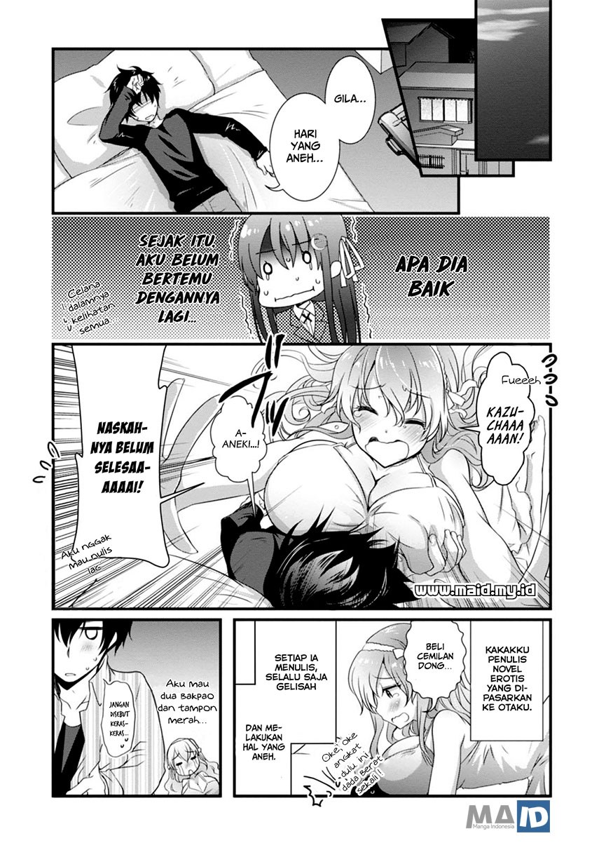 Hiota no Kanojo ga Ore no Motteru Eroge ni Kyoumi Shinshin Nanda ga…… chapter 4