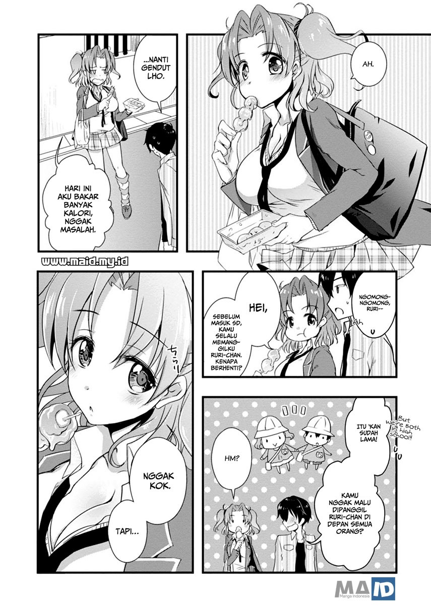 Hiota no Kanojo ga Ore no Motteru Eroge ni Kyoumi Shinshin Nanda ga…… chapter 4