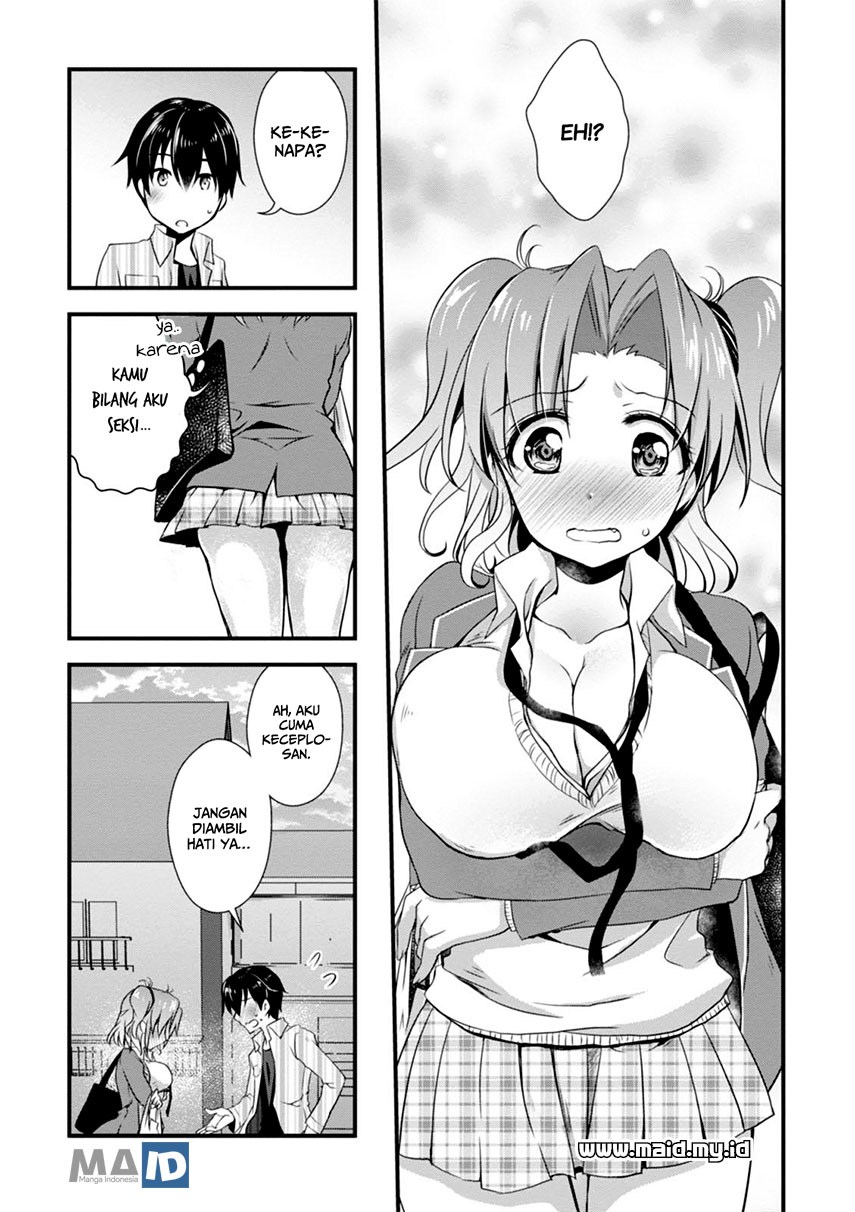 Hiota no Kanojo ga Ore no Motteru Eroge ni Kyoumi Shinshin Nanda ga…… chapter 4