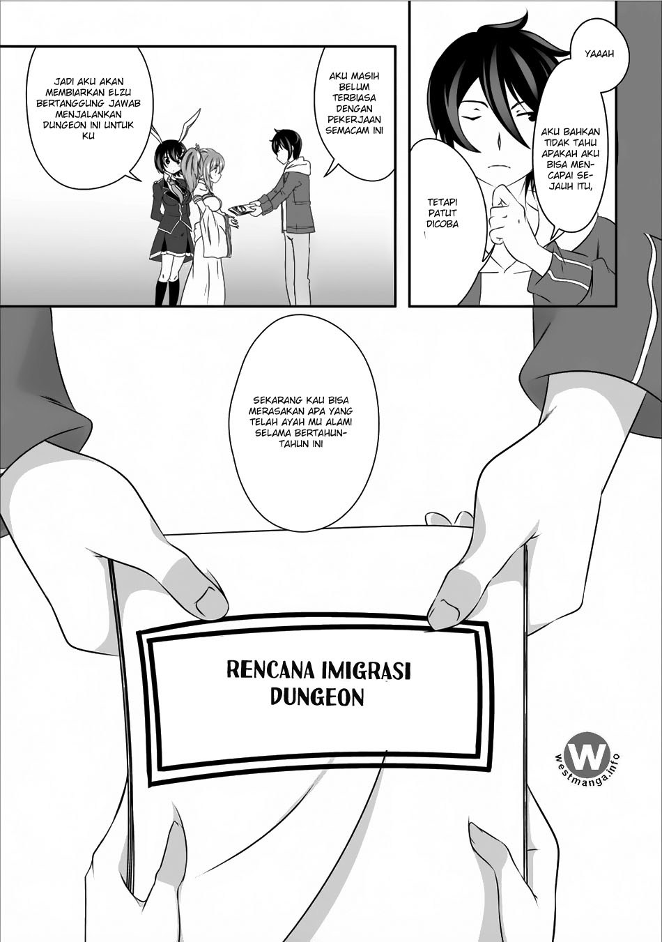 Hisshou Dungeon Unei Houhou Chapter 04 Bahasa Indonesia