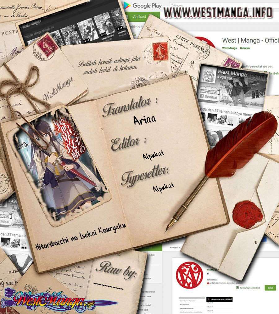 Hitoribocchi no Isekai Kouryaku Chapter 90 Bahasa Indonesia