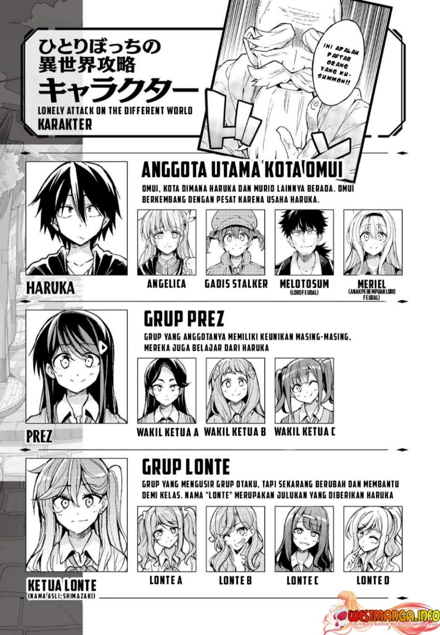 Hitoribocchi no Isekai Kouryaku Chapter 182 Bahasa Indonesia