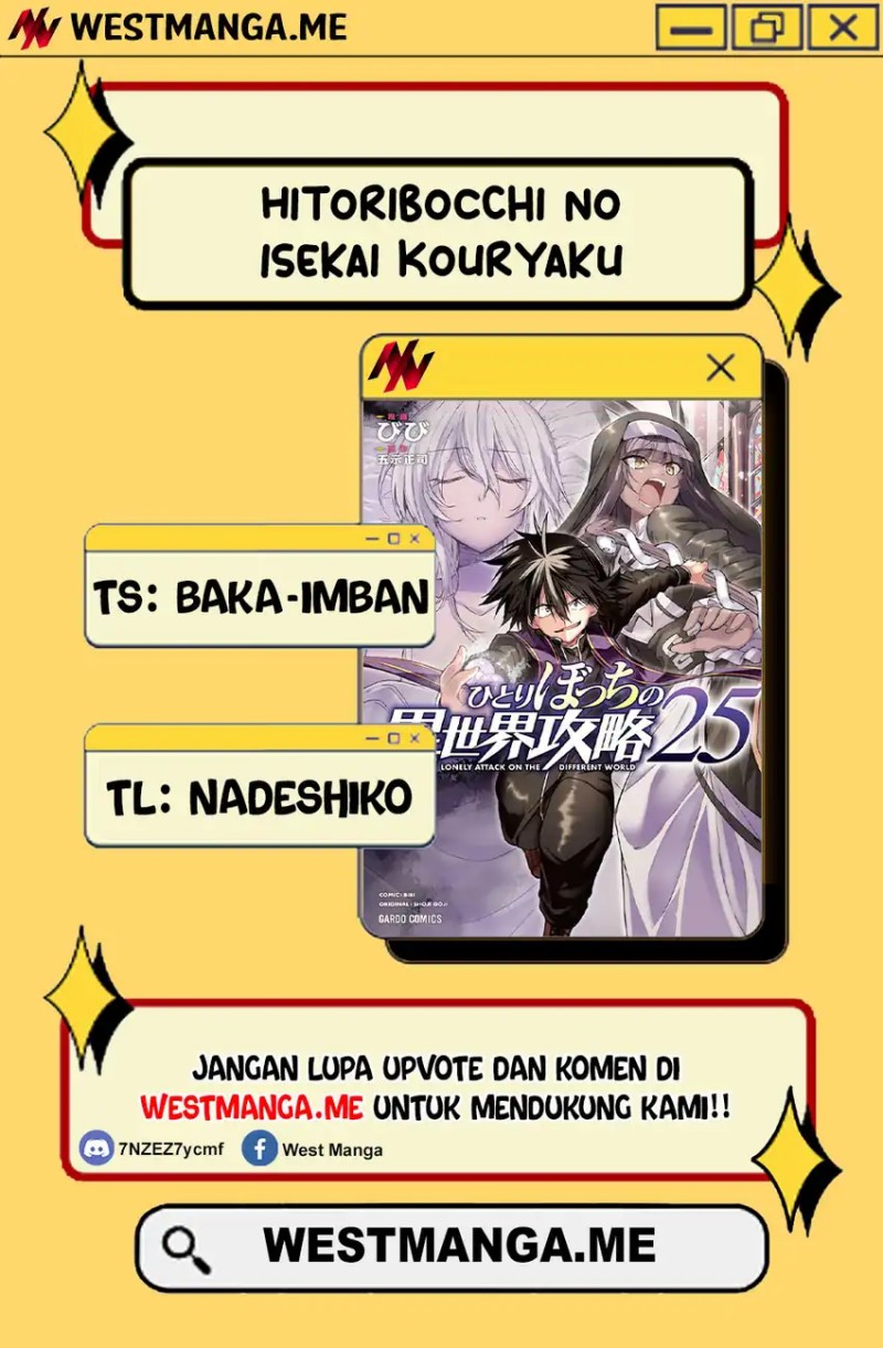 Dilarang COPAS - situs resmi www.mangacanblog.com - Komik hitoribocchi no isekai kouryaku 300 - chapter 300 301 Indonesia hitoribocchi no isekai kouryaku 300 - chapter 300 Terbaru 1|Baca Manga Komik Indonesia|Mangacan