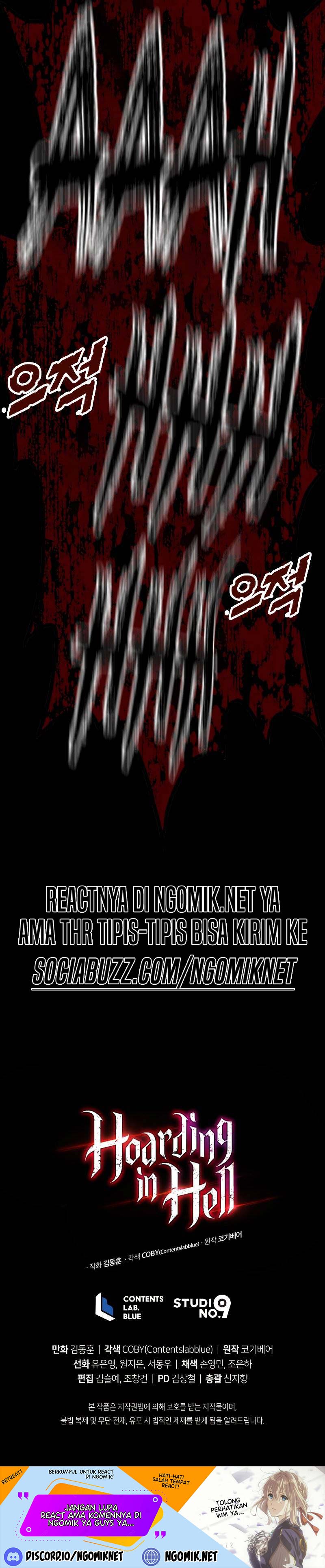 Hoarding in Hell Chapter 36 Bahasa Indonesia