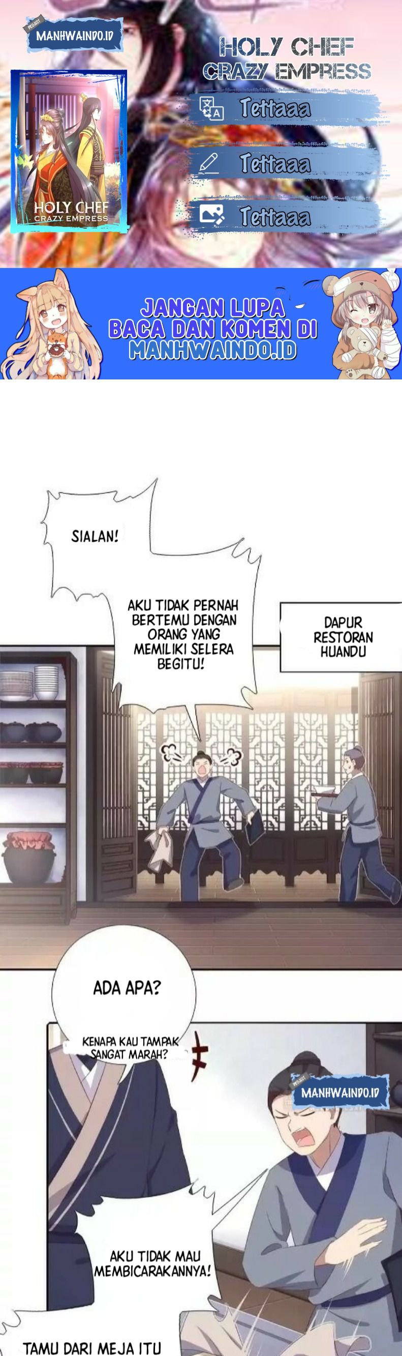 Holy Chef Crazy Empress Chapter 109 Bahasa Indonesia