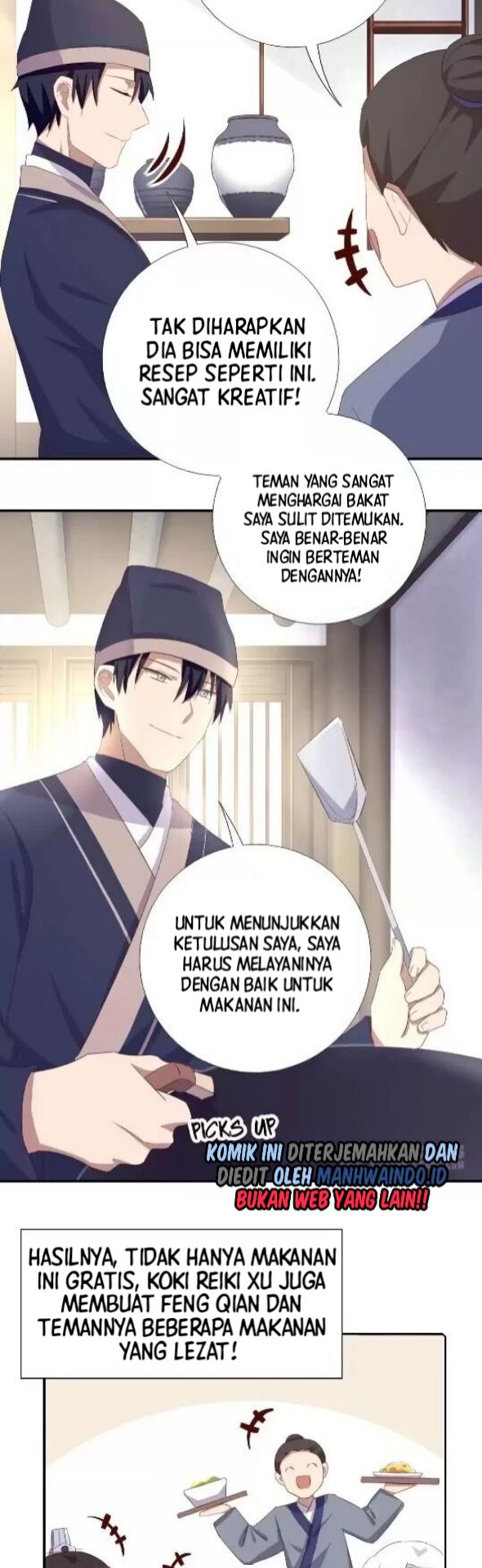 Holy Chef Crazy Empress Chapter 109 Bahasa Indonesia