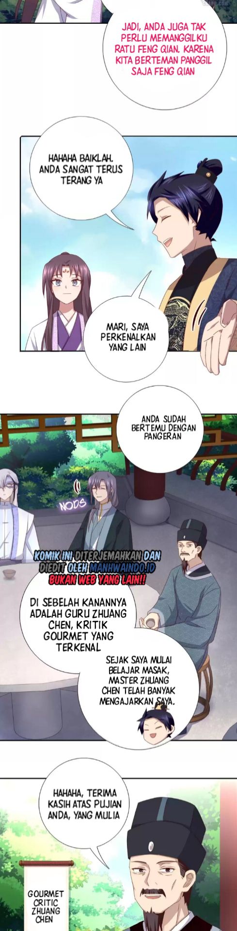 Holy Chef Crazy Empress Chapter 121 Bahasa Indonesia