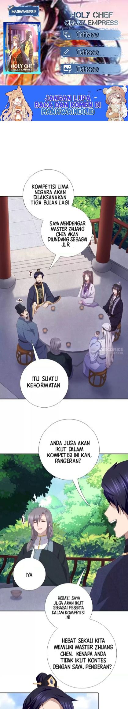 Holy Chef Crazy Empress Chapter 122 Bahasa Indonesia