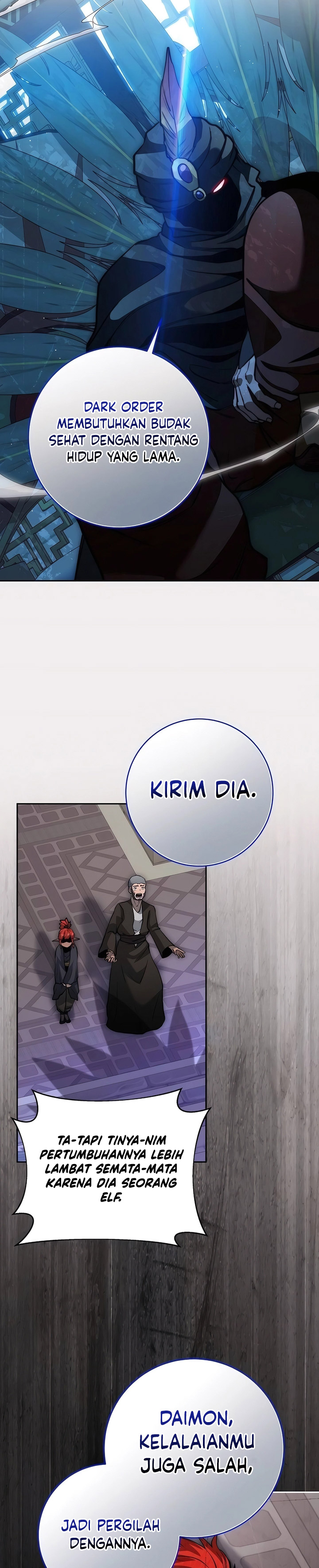 Holy Emperor’s Grandson is a Necromancer Chapter 57 Bahasa Indonesia