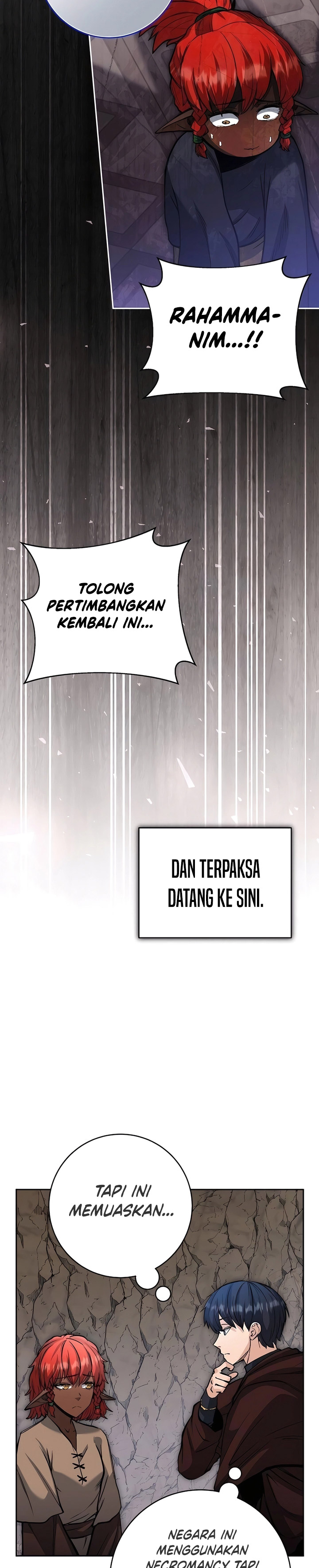 Holy Emperor’s Grandson is a Necromancer Chapter 57 Bahasa Indonesia