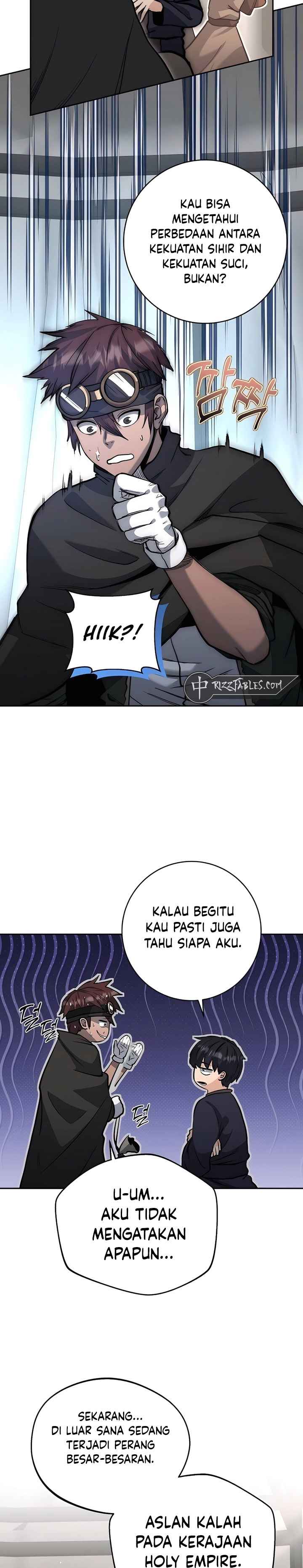 Holy Emperor’s Grandson is a Necromancer Chapter 57 Bahasa Indonesia