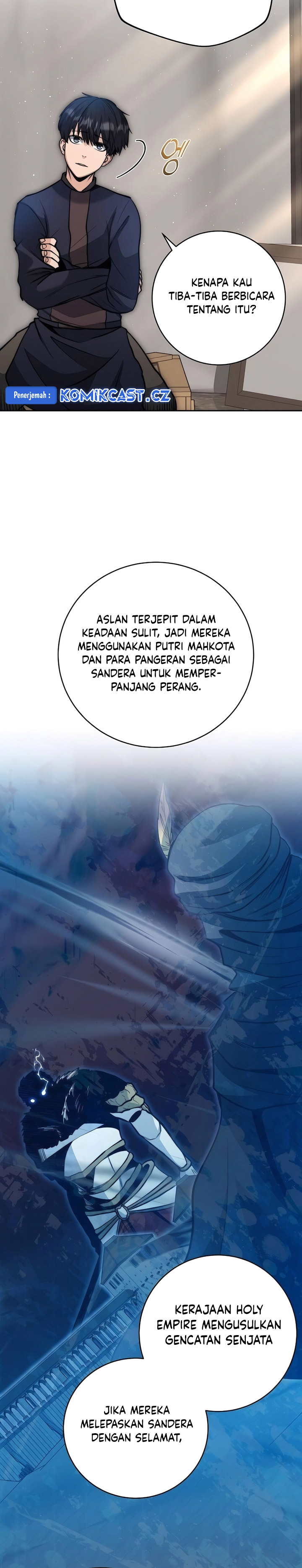 Holy Emperor’s Grandson is a Necromancer Chapter 57 Bahasa Indonesia