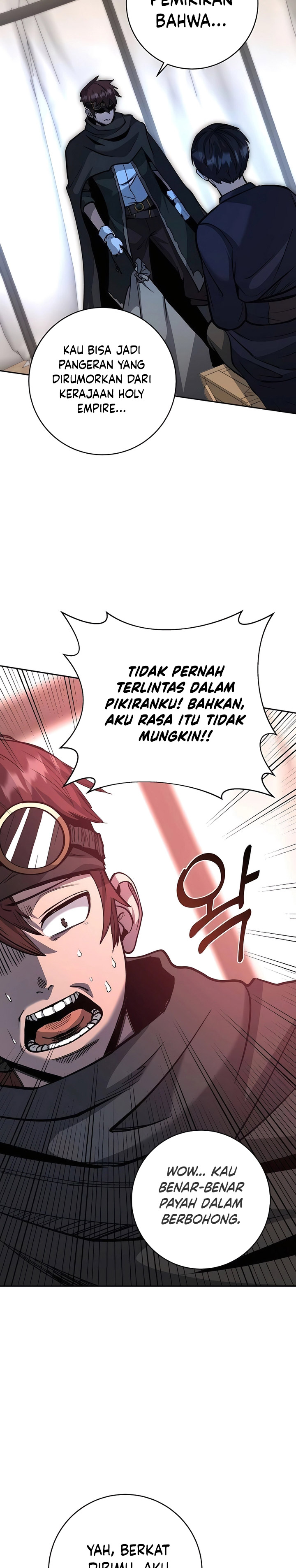 Holy Emperor’s Grandson is a Necromancer Chapter 57 Bahasa Indonesia